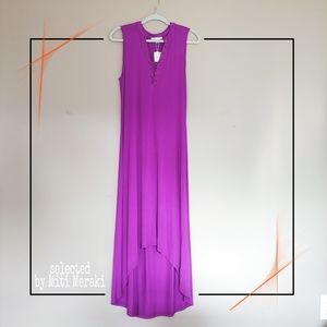 Spense NWT Purple High / Low Dress